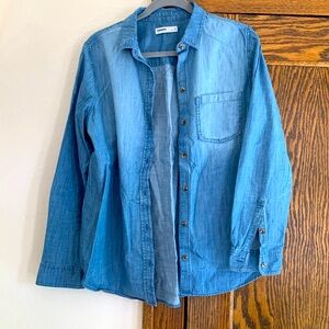 Denim shirt. Worn once.